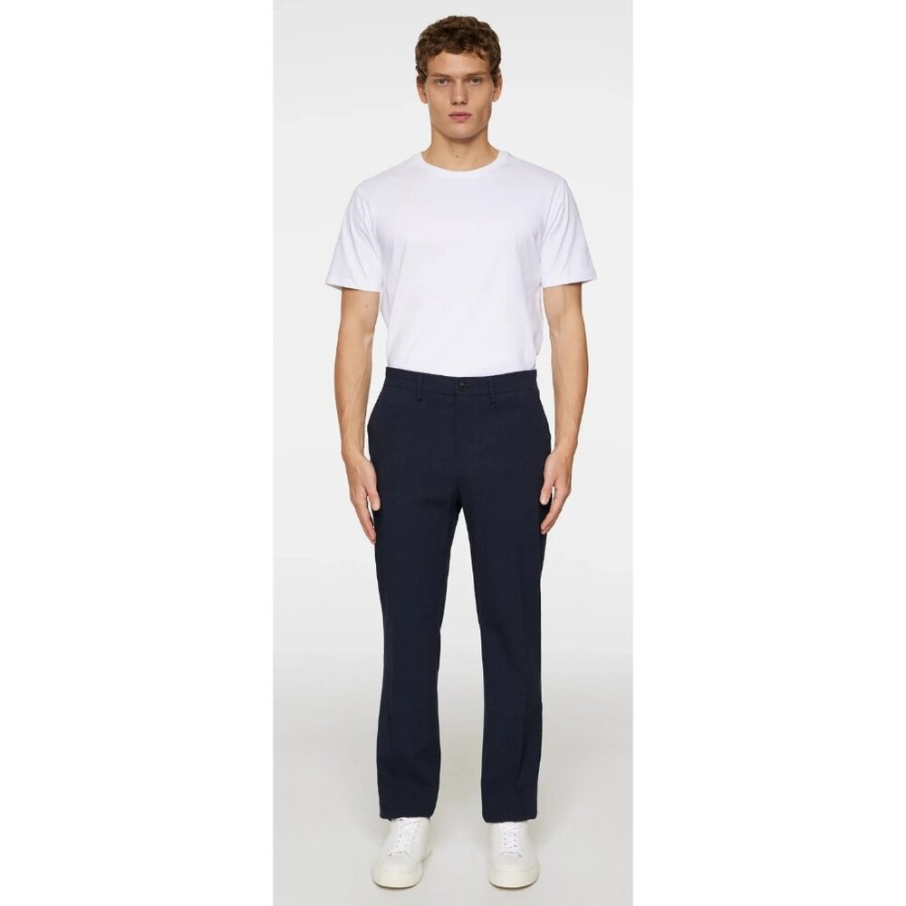 J. Lindeberg Dropper Jacquard Black Textured Swirl Golf Pants